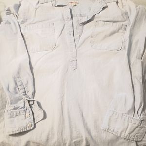 Chambray collared button down XXL